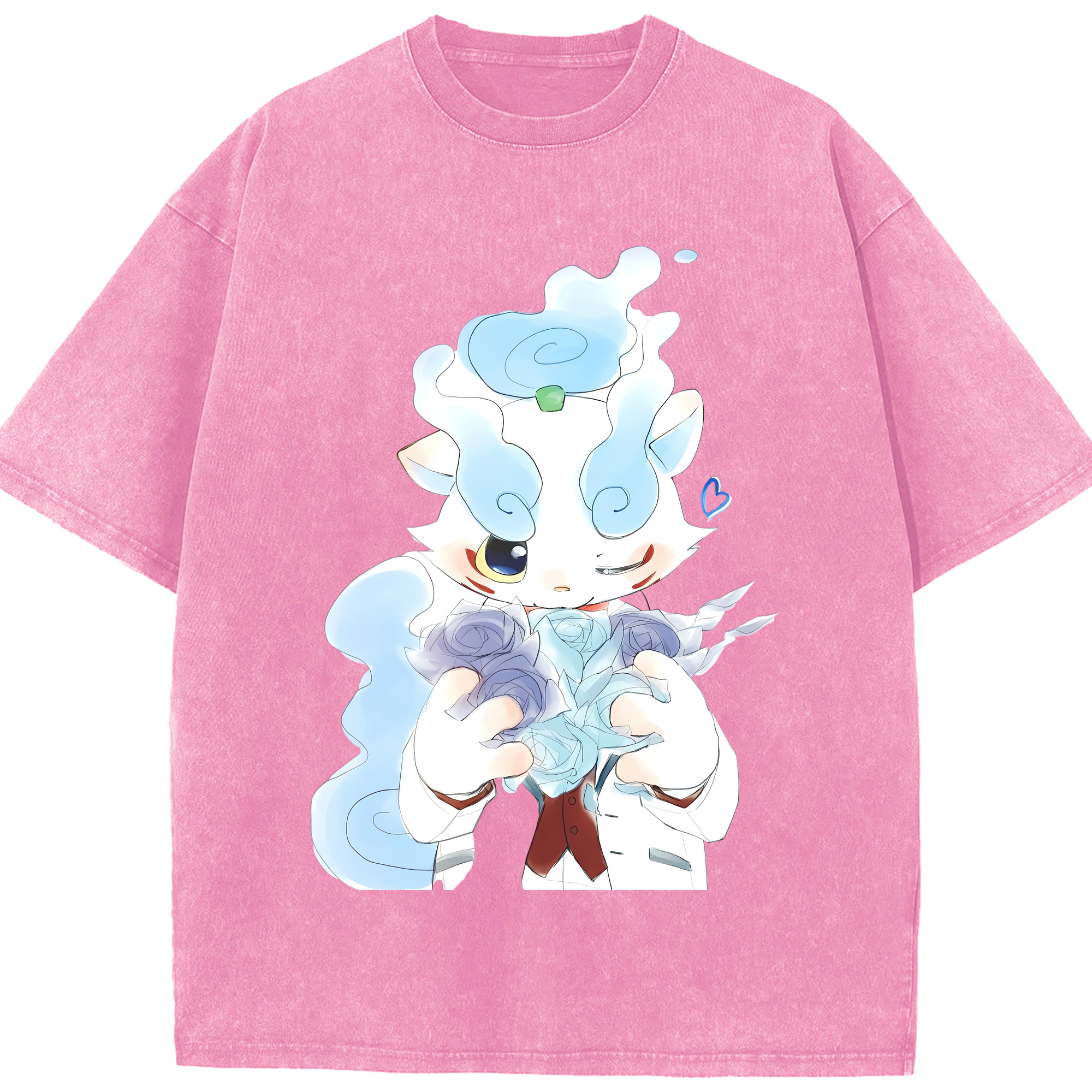 （画像用） 妖怪ウォッチ Yo-kai Watch 綿100% ヴィンテージ風 半袖Tシャツ（フロントプリント）